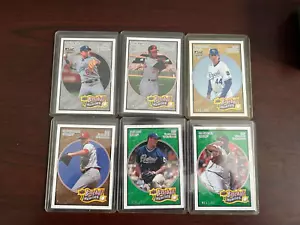 2008 UPPER DECK BASEBALL HEROES NUMBERED LOT 6 Sabathia Robinson Peavy Carpenter - Picture 1 of 1