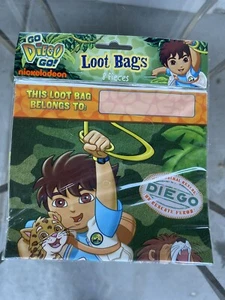 Go Diego Go Wild Tierrettung Geburtstagsparty BEUTETÜTEN Leckereien Gefallen 8 Stck. - Bild 1 von 2