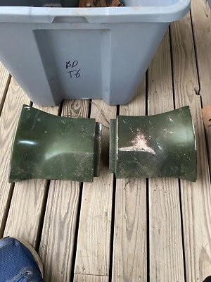 1971 Chrysler Newport Mopar Plymouth C Body 4 door rear quarter panel extensions - Image 1 of 4