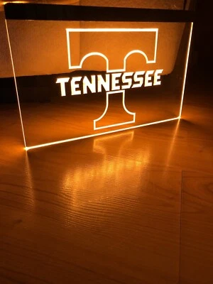 TENNESSEE LED NEON ORANGE LIGHT SIGN 8x12
