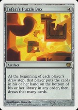 Teferi's Puzzle Box 9th Edition PLD Artifact Rare MAGIC MTG CARD ABUGames