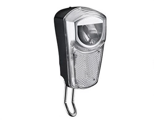 UNION 35 Lux LED-Fahrradscheinwerfer für Nabendynamo mit Schalter & Standlicht - Bild 1 von 1