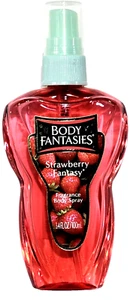 Body Fantasies Strawberry Fantasy Duft Körperspray 3,4 Oz. - Bild 1 von 1