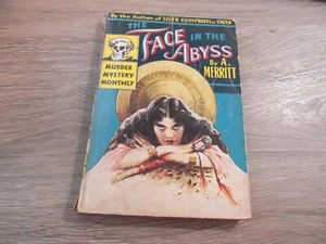 THE FACE IN THE ABYSS BY A. MERRITT 1945 AVON BKS MURDER MYSTERY MONTHLY #29 - Picture 1 of 5
