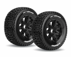 LOUISE SC-VIPER Reifen auf Felge schwarz Sport-Compund 1:5 Short Course ... - Bild 1 von 1