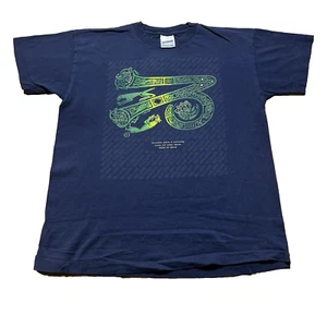 Vintage 80s 90s Book Of Kells Ireland Human Animal Art Figures Shirt Size Large - Picture 1 of 9
