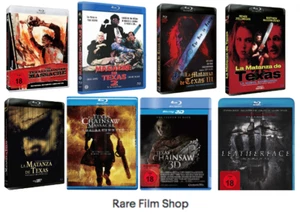 THE TEXAS CHAINSAW MASSACRE COLLECTION / LEATHERFACE / 3D / NEW Region B Blu-ray - Imagen 1 de 1