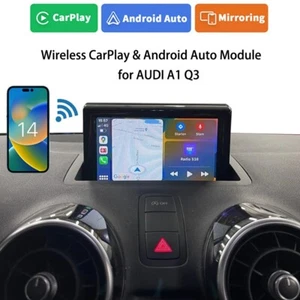 Wireless CarPlay For Audi A1 RMC 2013 Apple Android Auto Phone Mirror Decoder - Picture 1 of 6