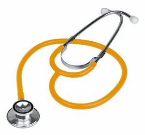 Ever Ready First Aid Dual Head Stethoscope for EMS EMT Medical Nurses - Yellow - Picture 1 of 3