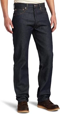 Pantalones de mezclilla Levi's 501 originales ajustados para hombre Foto 1 de 3