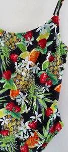 Les Touts Petits Letzt girls sz 12 Tropical Punch 1 piece bathing suit - Picture 1 of 4