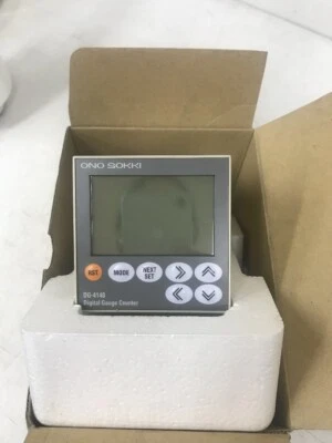 ONO SOKKI DG-4140 Digital Gauge Counter Factory stored unused item - Image 1 of 4