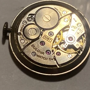 Bulova 10BT Movimento 17 Gioiello Per Ricambi AS 1200 A. Scudo 10 BT Buono Staff - Foto 1 di 5