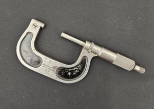 Brown & Sharpe Co.  Outside Micrometer 2/125" (open) Machinists Tool #82  1902 - Picture 1 of 7