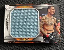 Max Holloway 2020 Topps UFC Knockout Jumbo Fight Mat Relic from UFC 240 129 /135