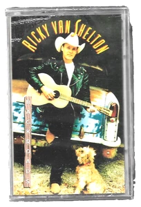 Audio Cassette Ricky Van Shelton Backroads Dolly Parton 1991 Sony Sealed Vintage - Imagen 1 de 8