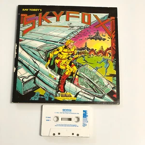 Skyfox Commodore 64 C64 128 Folio Game Cassette Tape Datasette Electronic Arts - Bild 1 von 6