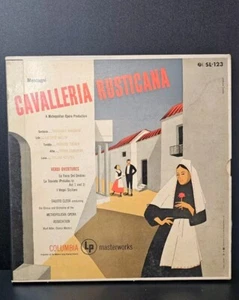 Mascagni Cavalleria Rusticana A Metropolitan Opera Production SL-123 Vinyl LP - Picture 1 of 13