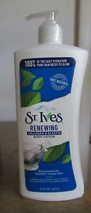 NEW St Ives RENEWING Collagen & Elastin Body Lotion Cream Moisturizer 21 fl oz
