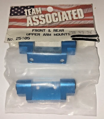 Team Associated RC 25105 Front & Rear upper Arm Mounts MGT and MGT 8.0 - Image 1 of 3
