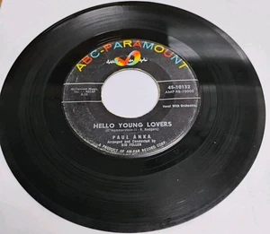 PAUL ANKA-I LOVE YOU IN THE SAME OLD WAY/HELLO YOUNG LOVERS VINYL 45 - Bild 1 von 4