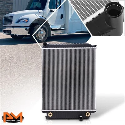Radiador de refrigeración de 2 filas con núcleo de aluminio estilo OE Freightliner S2C S2 B2 07-13 Foto 1 de 4