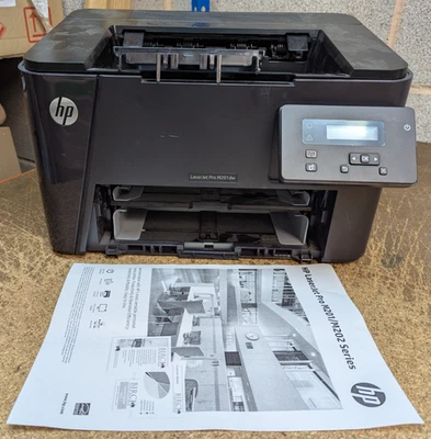 HP LaserJet Pro M201DW USB Wireless Network A4 Mono Duplex Desktop Laser Printer - Image 1 of 2