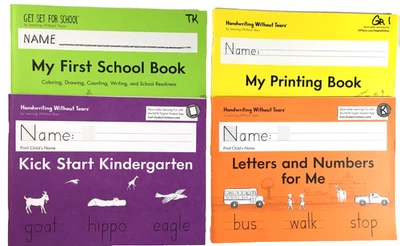 Learning Without Tears 4ea Student Wkbks: Gr PreK, TK,K & 1st  Reading/Writing - Image 1 of 4