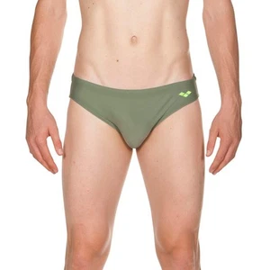 Arena boys' swim shorts Santamarias swimming briefs army-soft green 164cm - Picture 1 of 5
