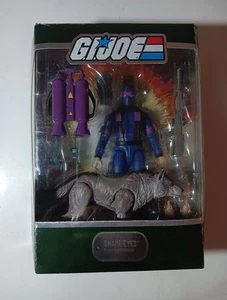 G.I. Joe Ultimates Modellino Snake Eyes 7 pollici con Timber Super7 (NUOVO) - Foto 1 di 7