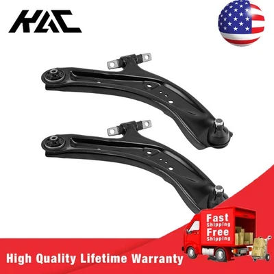 Brazos de control inferiores delanteros con rótulas para Nissan Rogue Sport Qashqai 2014-2019 Foto 1 de 4