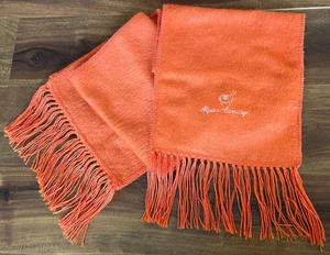 Alpaca Camargo 9" X 72" 100% Alpaca Super Soft Rust Orange Scarf NWOT New - Picture 1 of 5
