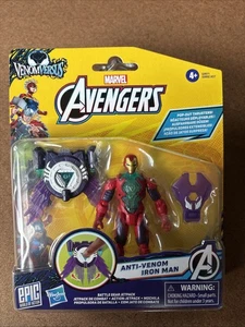 Avengers Anti-Venom Iron Man 4" Actionfigur 2025 Epic Hero Serie Marvel - Bild 1 von 11