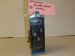 1969 CAMARO RS/SS/396 AIR CONDITIONING HEATER CONTROL UNIT - Picture 1 of 13