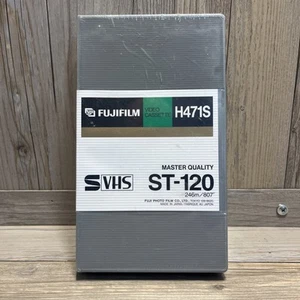 FUJI H471S Nastro S-VHS ST-120 Sigillato Qualità Master Nastro Doppio Rivestimento - Foto 1 di 4