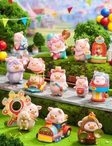 TOYZERO+ Lulu The Piggy Lululand Series Confirmed Blind Box Figure Art Toy Gift - Picture 1 of 21