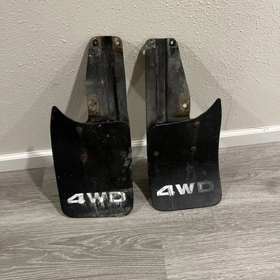 1995-2004 Toyota Tacoma 4WD Rear Right Left Mud Guard Flap OEM 4x4 Set Of 2 - Image 1 of 4