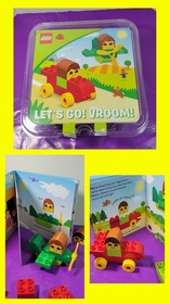 LEGO DUPLO: Read & Build Set "Lets Go Vrooom!" 6760# 12 Blocks Book