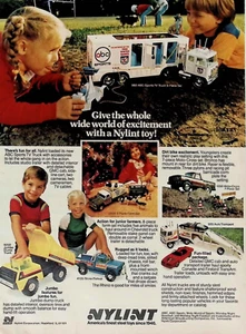1979 Nylint Toys Abc Sports, Rhino Pickup, Corvette Firebird GMC Print Ad - Picture 1 of 2