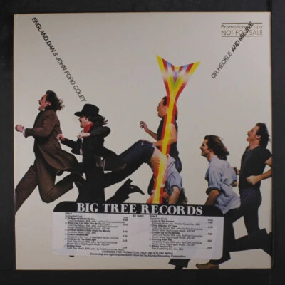 ENGLAND DAN & JOHN FORD COLEY: dr. heckle & mr. jive BIG TREE 12" LP 33 RPM - Image 1 of 2