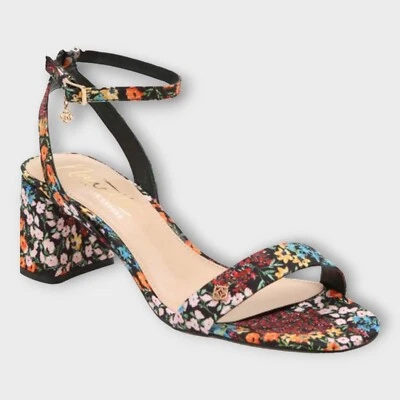 Nanette Nanette Lepore CLARISSA Mary Jane Zapatos de salón para mujer 7M Sandalia de tacón negro Foto 1 de 4