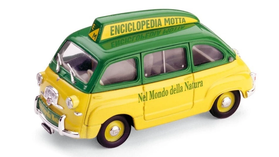 Senza marca / Generico Brumm Bm0310 FIAT 600 MULTIPLA Enciclopedia Motta 1956 1