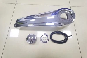 Fuel Tank Dash Panel Gas Cover Cap Kit For Harley Touring Electra Glide 86-2007 - Picture 1 of 8