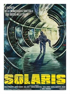 Soviet Space Movie Poster Print SOLARIS Andrei Tarkovsky Italy Edition 18x24" - Picture 1 of 1