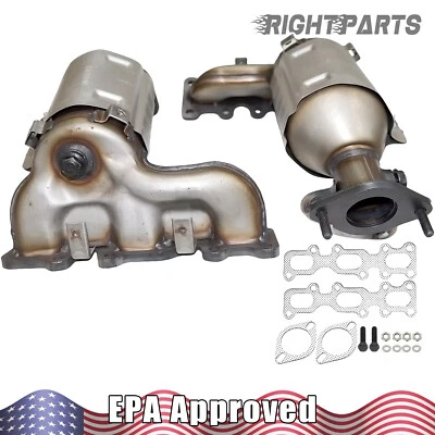 Catalytic Converters For 2013-2019 Ford Explorer Flex Taurus 2015-2018 Edge 3.5L - Image 1 of 4