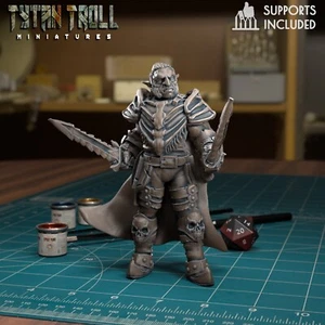 Hobgoblin Commander Goblin Fighter Rogue Miniature | D&D DnD - Picture 1 of 3