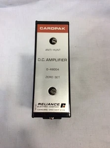 AMPLIFICADOR RELIANCE CARDPAK 0-49004 D.C. - Imagen 1 de 4