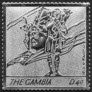 Gambia sello de plata año 2005 nuevo - Imagen 1 de 1