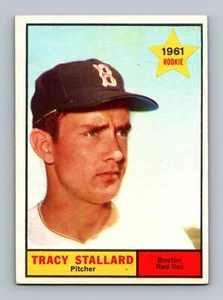 Tarjeta de béisbol 1961 Topps #81 Tracy Stallard novato excelente estado - Imagen 1 de 2