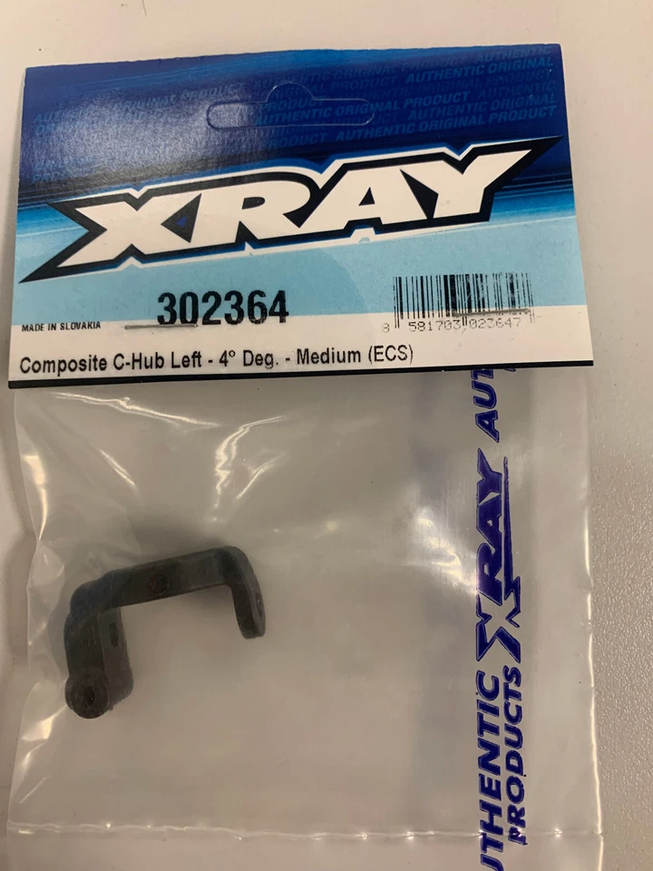 Xray T4 Porte Fusée Gauche 4 Deg. 1/10 302364 1223 - Photo 1/1